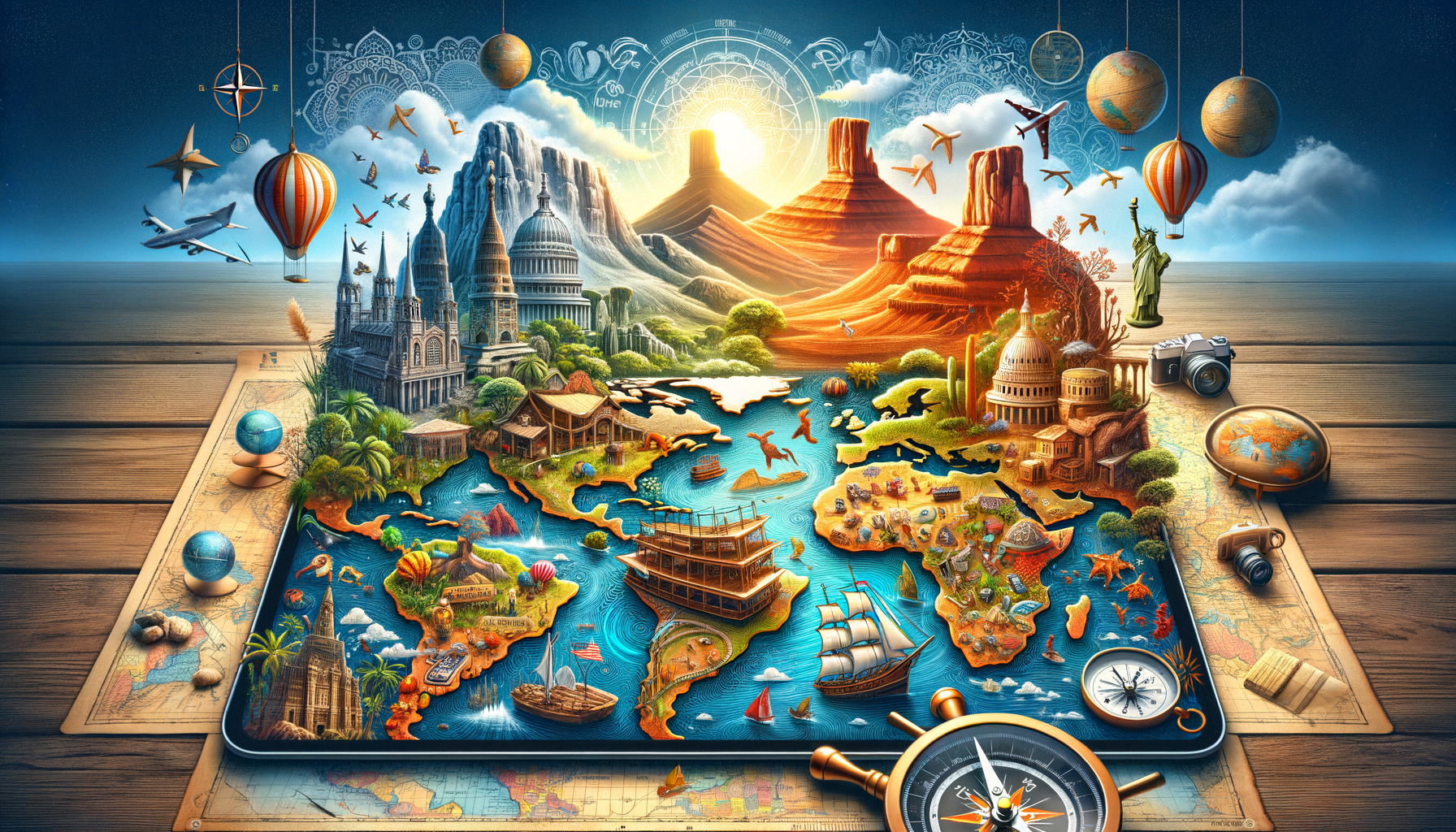 partez à la découverte du monde en faisant le tour des 5 continents. découvrez tous les secrets pour réaliser ce voyage exceptionnel !