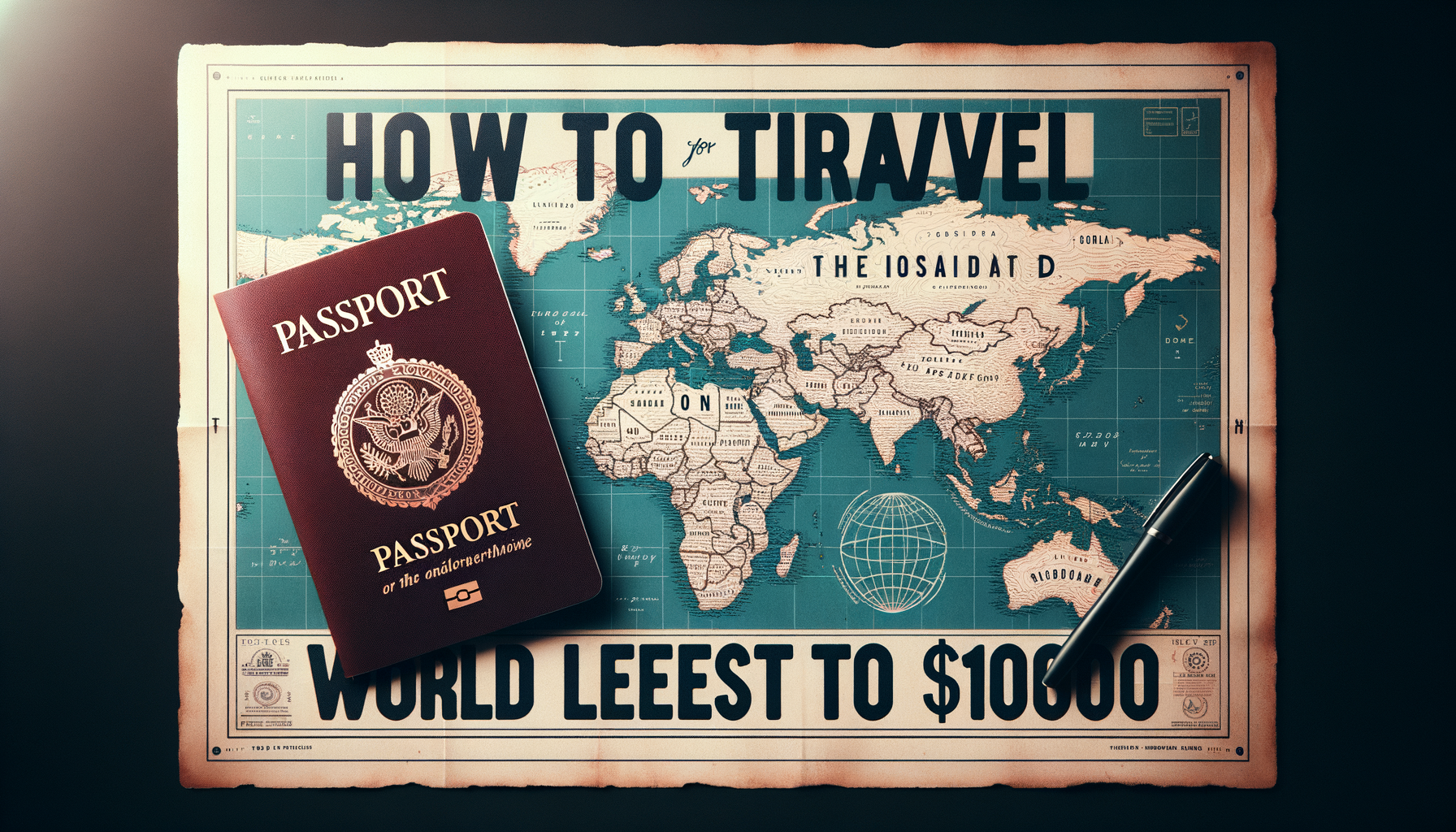 Comment faire le tour du monde pour moins de 1000€ ?