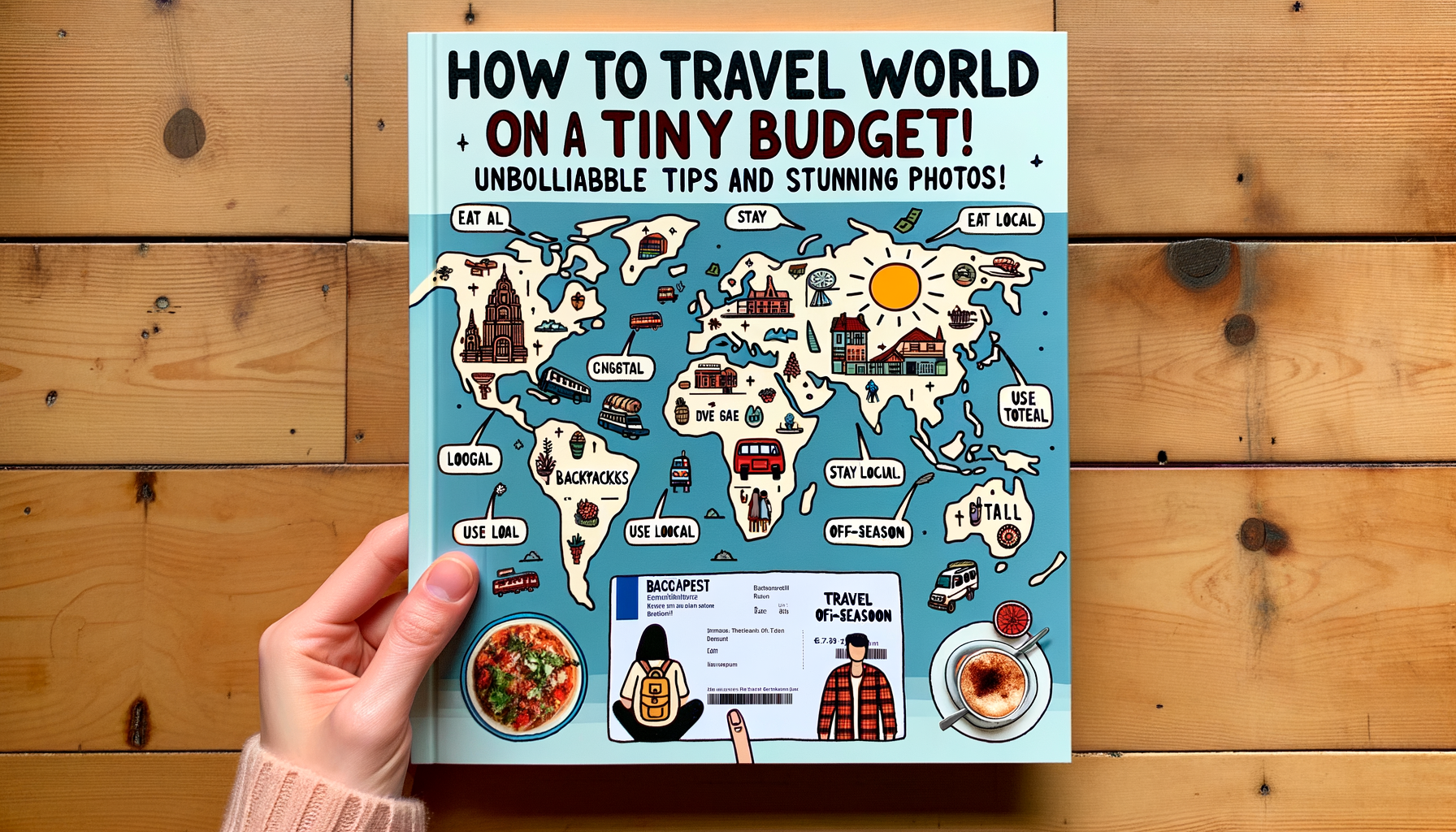 Comment voyager autour monde avec budget minuscule