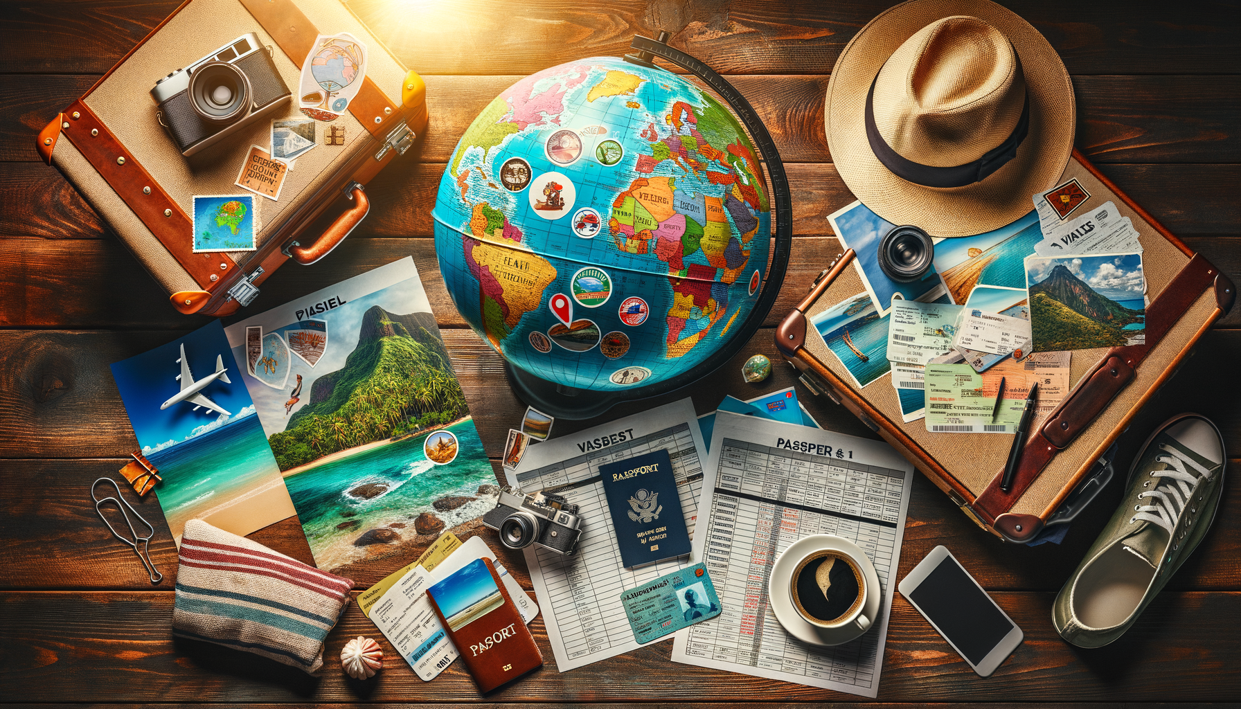 découvrez comment préparer un tour du monde en 5 étapes simples et rapides pour une aventure inoubliable. trouvez toutes les informations dont vous avez besoin pour réaliser votre rêve de voyage autour du globe.